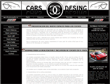 Tablet Screenshot of coches.miniracingonline.com